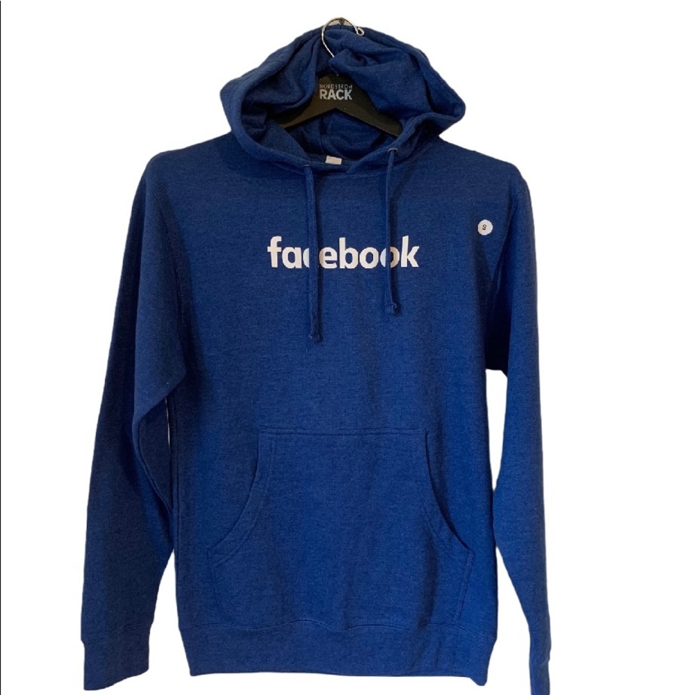 Blue Hoodie Sweater Size S
